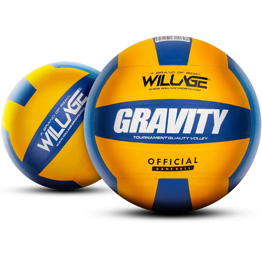 Willage Volleyball Ball Size 4 | Pasted Volley | Gravity (Leather)