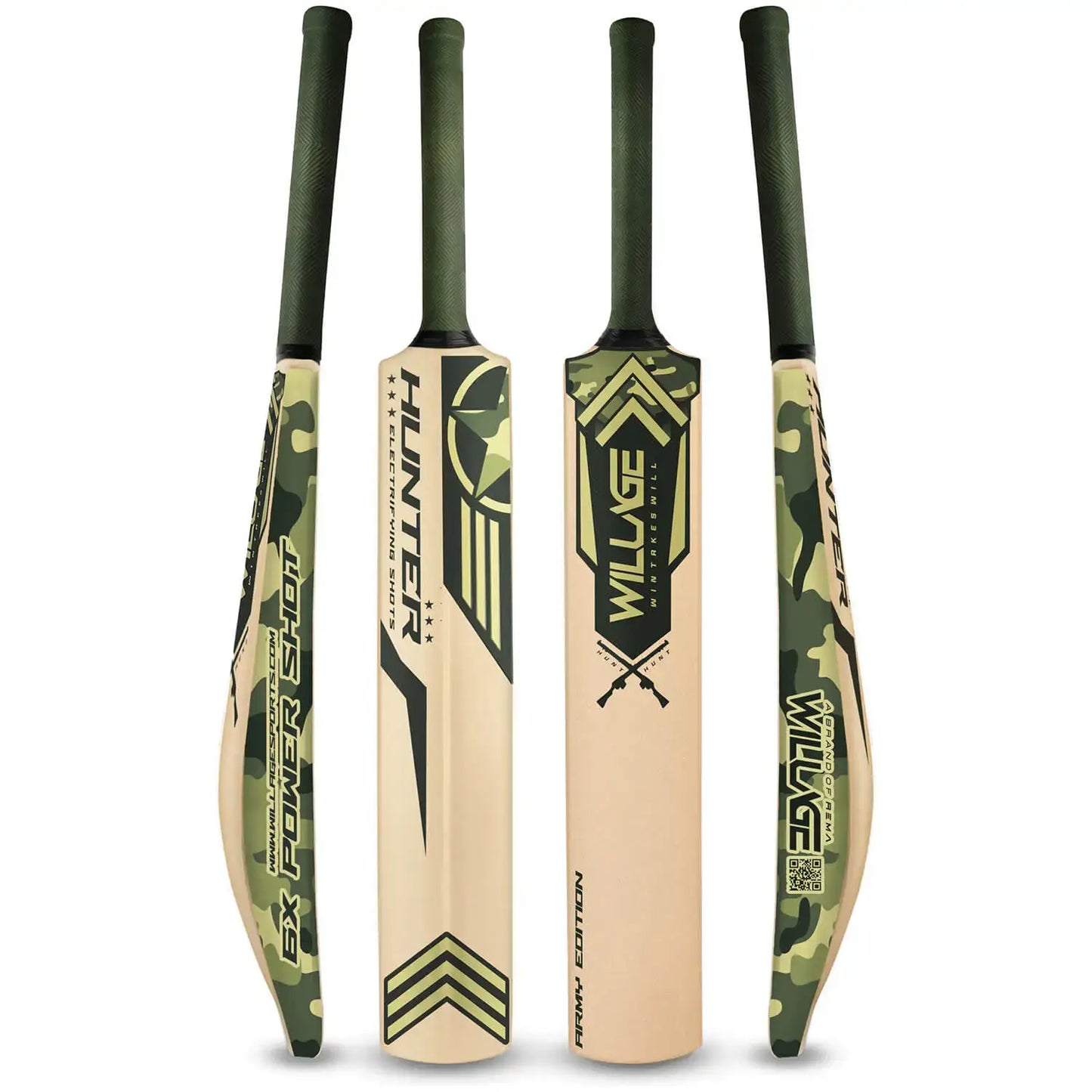 Willage Plastic Cricket bat | Standard full size | Hunter