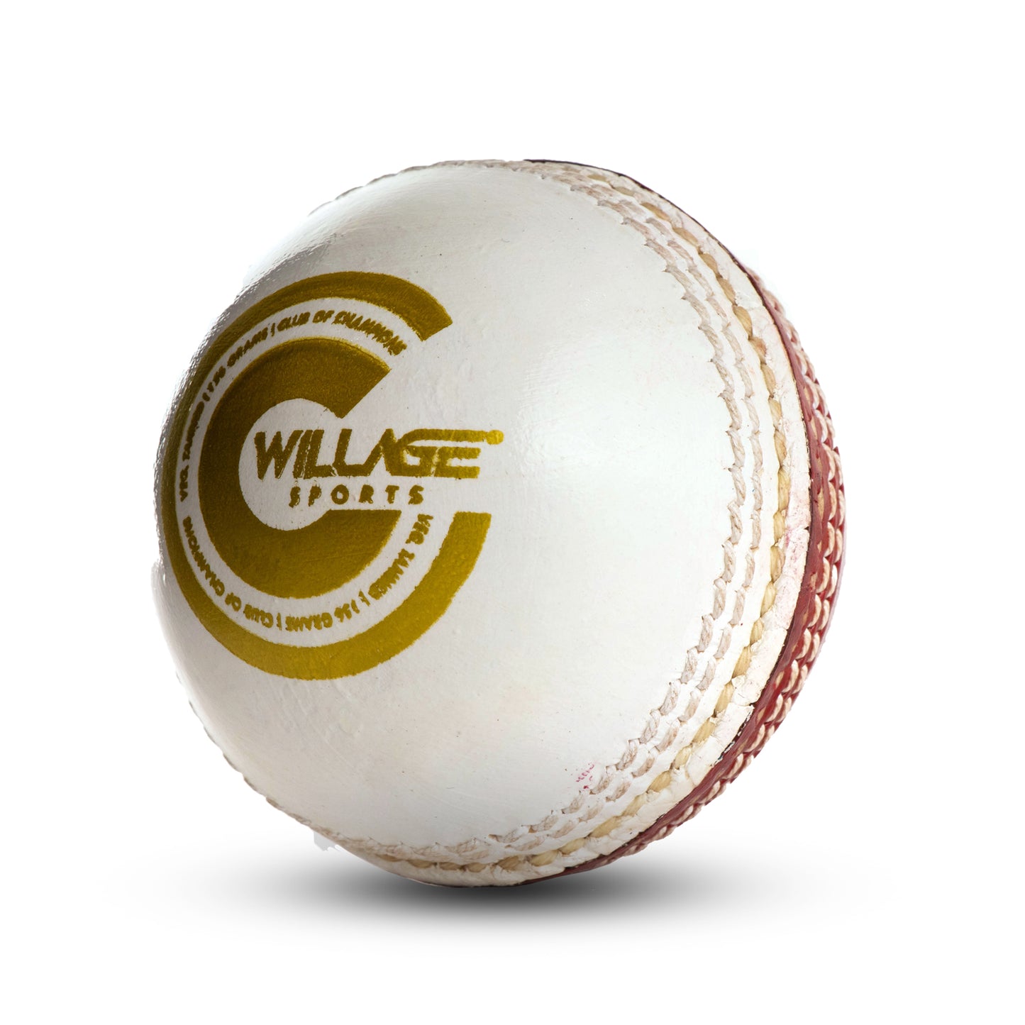 Willage Leather Ball | 2 Piece | Red & White | Club of Champions