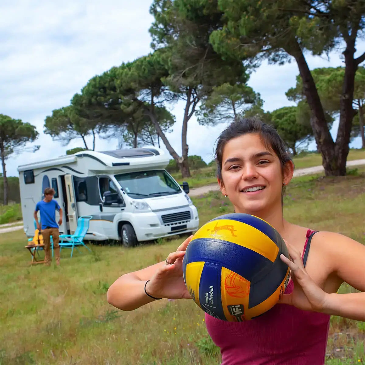 Willage Volleyball Ball Size 4 | Pasted Volley | Alpha (Comp. PU Leather)