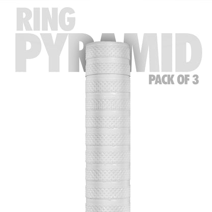 Willage Cricket Bat grip | Ring Pyramid Grip | Pack of 3 (Multicolor)