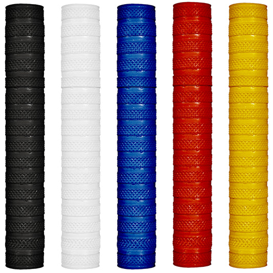 Willage Cricket Bat grip | Ring Pyramid Grip | Pack of 3 (Multicolor)