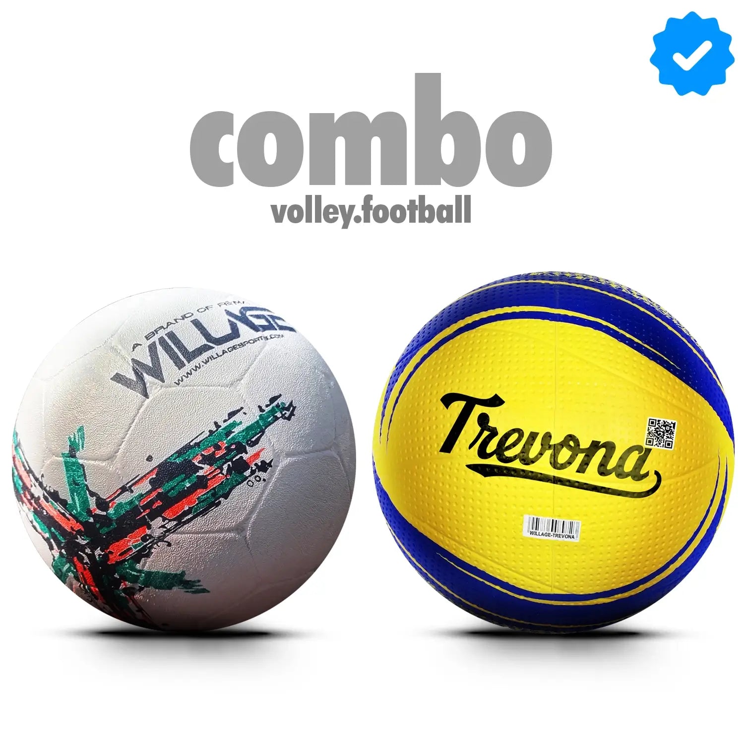 Willage Football + Volleyball Combo | Recreational Combo