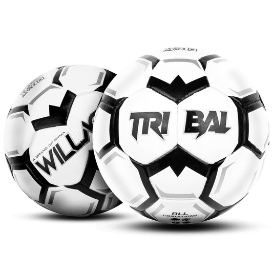 Willage Football Ball Size 5 | Match Quality Stitched PU | Tribal