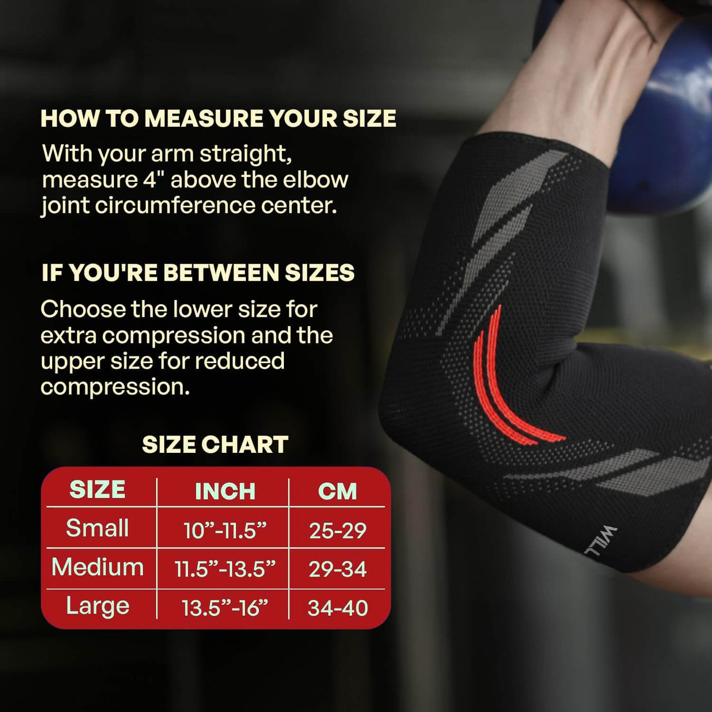 WILLAGE Elbow Support | Nylon | ES01