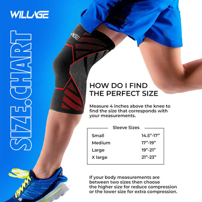 WILLAGE Knee Support | Nylon | KS01