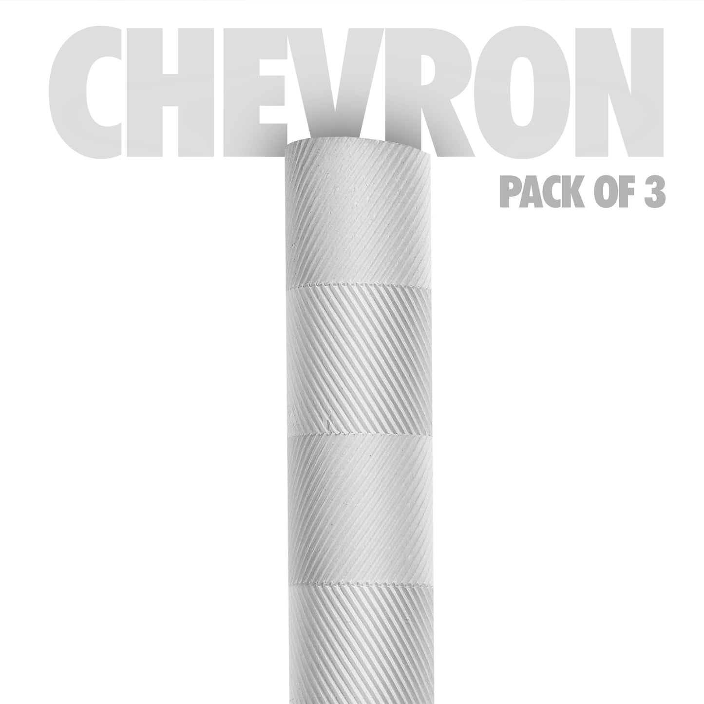 Willage Cricket Bat grip | Chevron Grip | Pack of 3 (Multicolor)