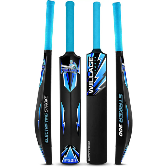 Willage Plastic Cricket bat | Standard full size | Striker 300 Blue