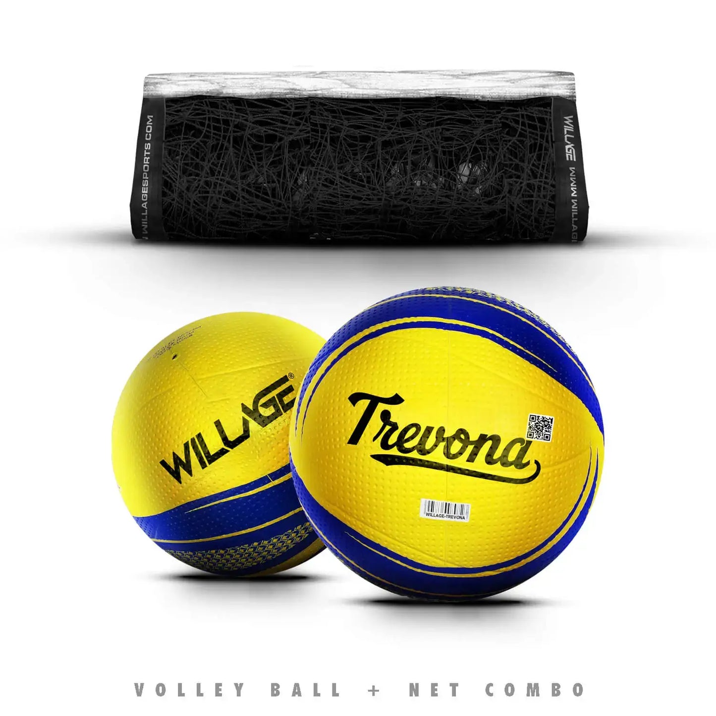 Willage Volleyball & Volleyball Net Combo | Trevona