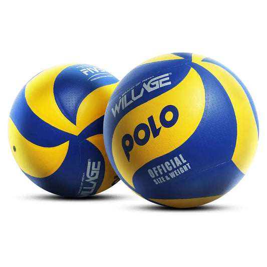 Willage Volleyball Ball Size 4 | Pasted Volley | Polo (Imp. PU)