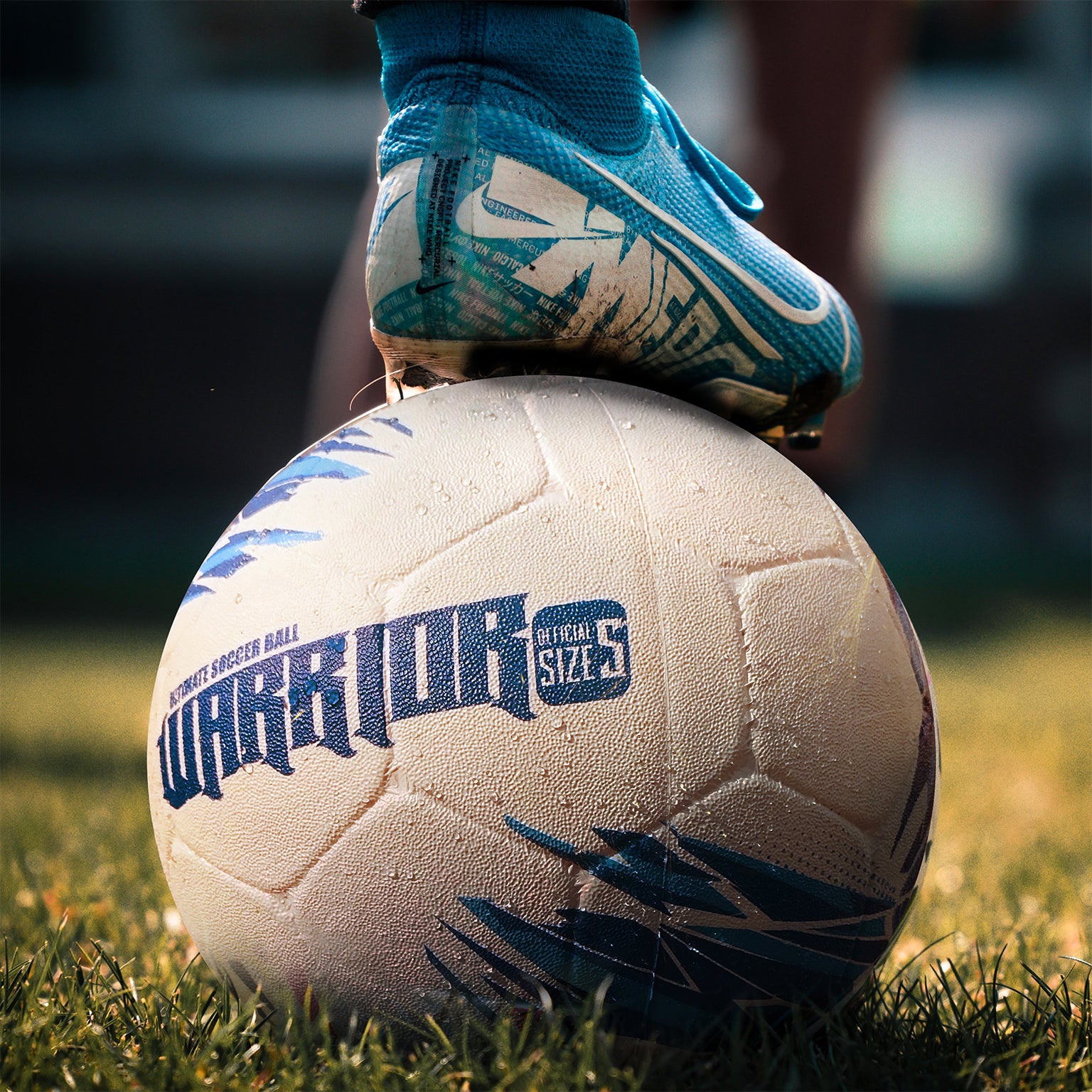 Willage Football Ball Size 5 | Rubber Molded | Warrior